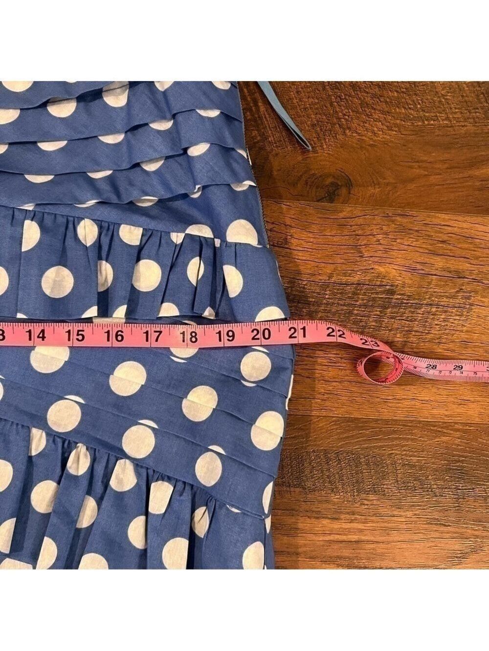 Anthropology Liefsdottir polka dot skirt. Size 10 - Picture 9 of 9